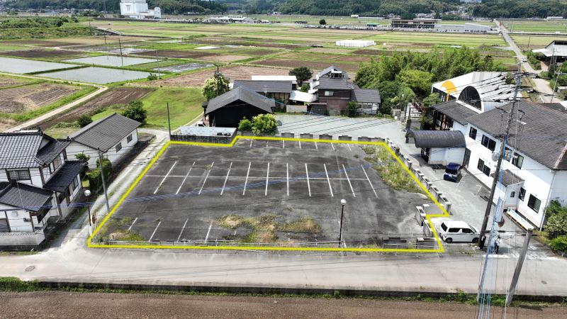 山鹿市長坂の事業用地